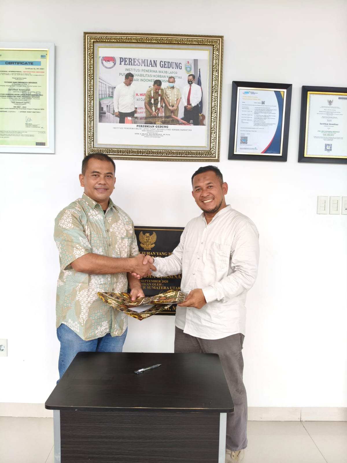 Universitas Bunda Thamrin Jalin Kerja Sama dengan IPWL Pusat Rehabilitasi Korban Narkoba Mari Indonesia Bersinar Medan